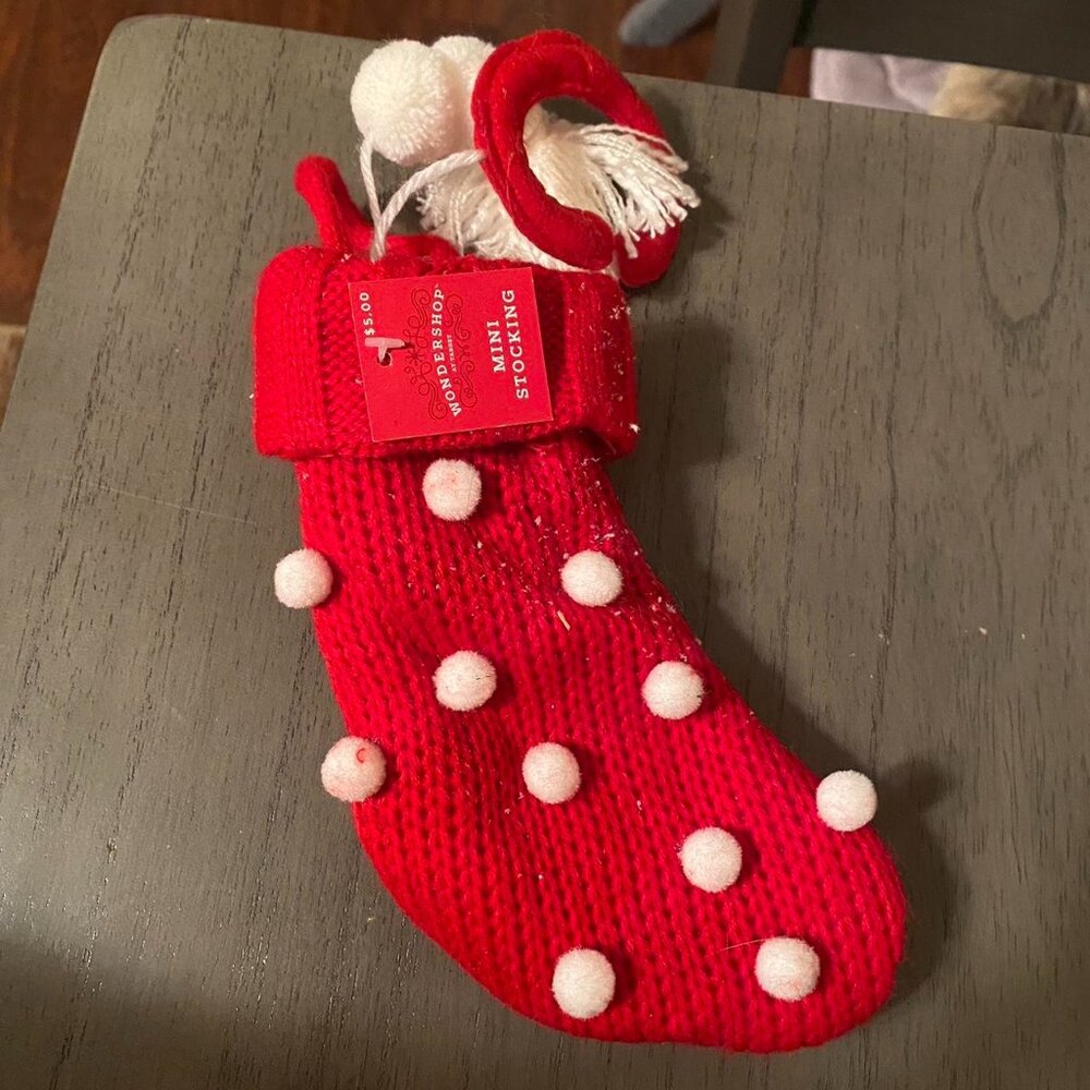 christmas 🎄 mini stocking